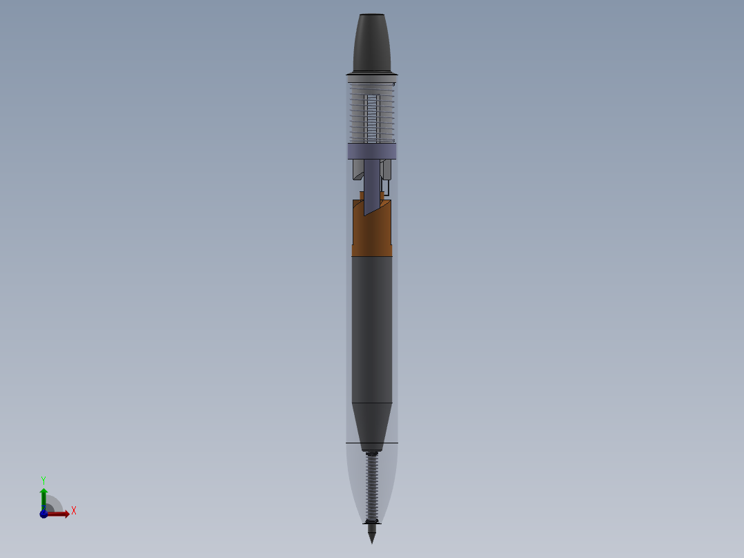 笔、中性笔、铅笔(4)前视图