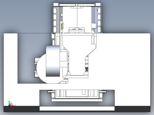B3004052-哈斯HAAS VF-3 YT加工中心前视缩略图