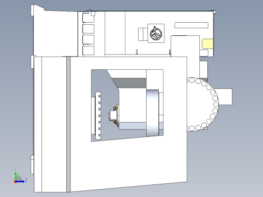 B3004052-哈斯HAAS VF-3 YT加工中心左视缩略图