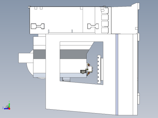 B3004052-哈斯HAAS VF-3 YT加工中心右视缩略图