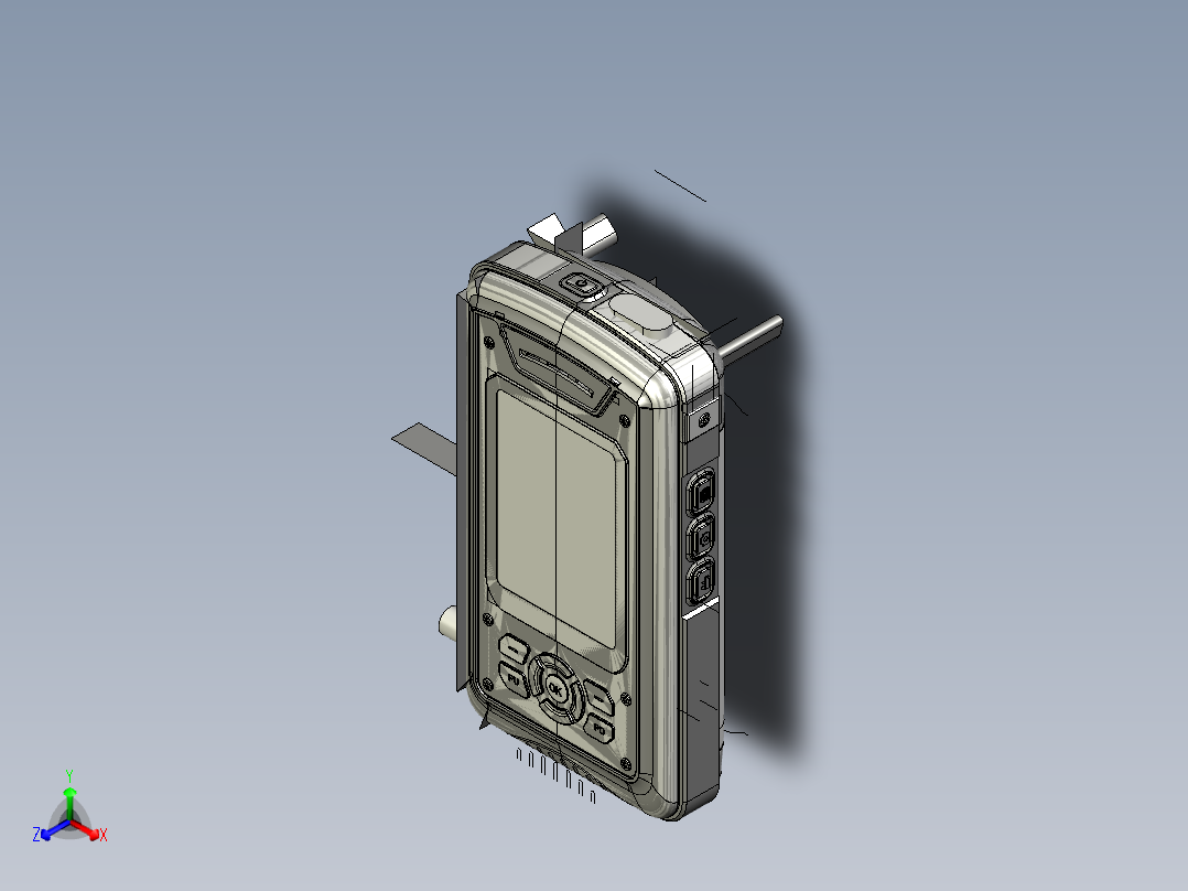 三防智能老人机（整机）主视图