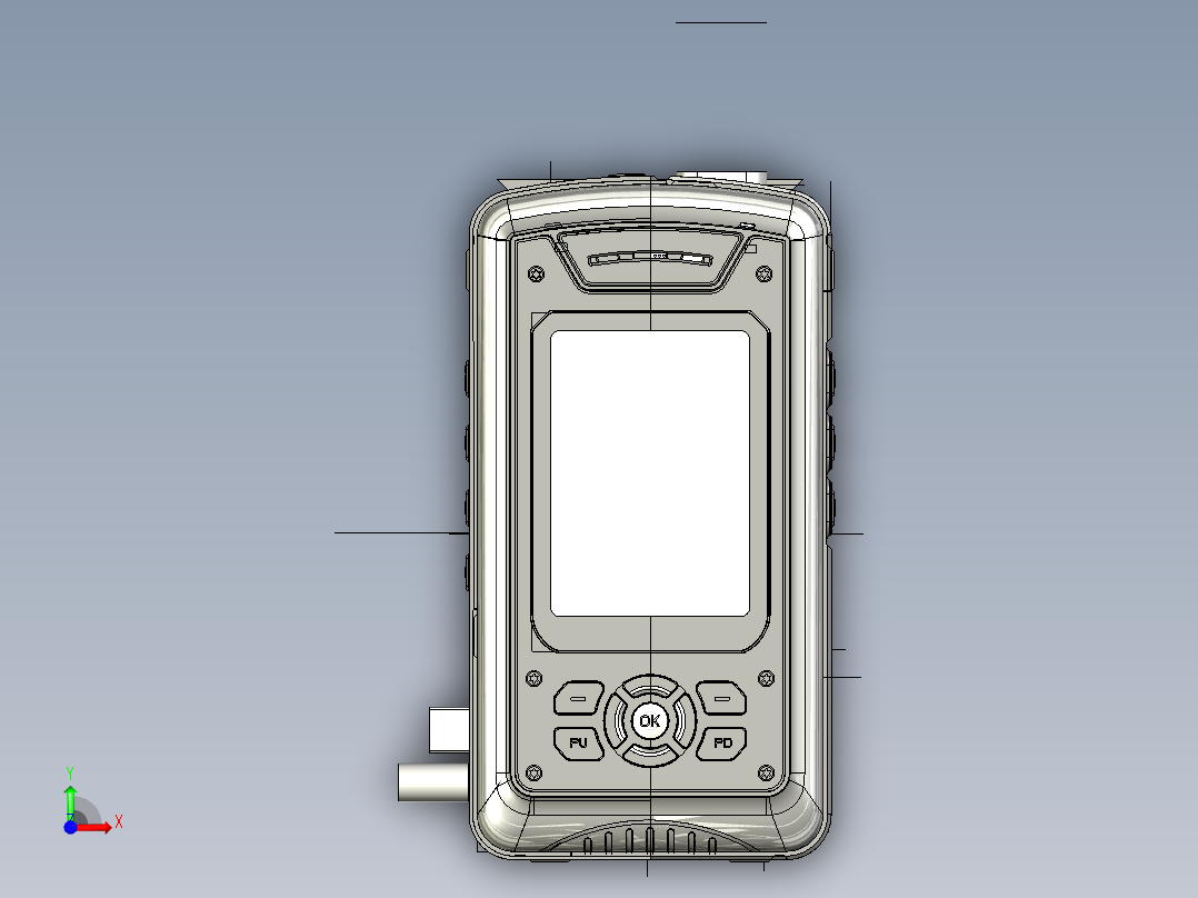 三防智能老人机（整机）前视图