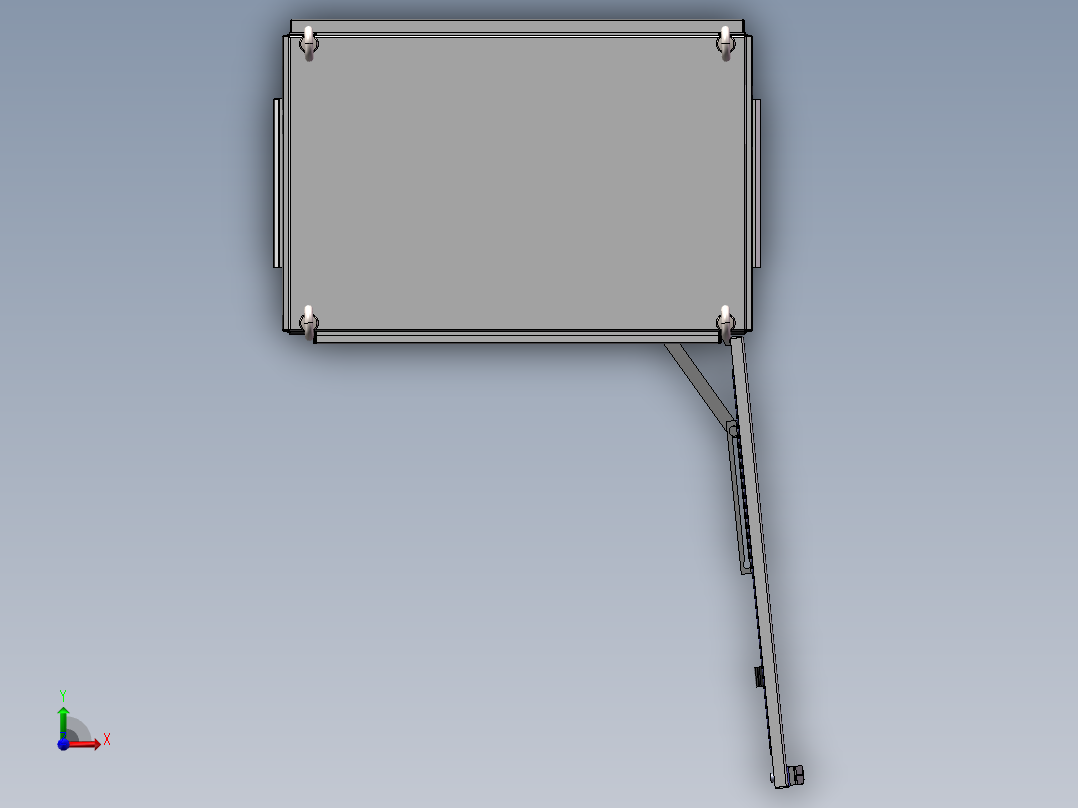 电气机柜（九折型材柜） 1149182===wb60前视图