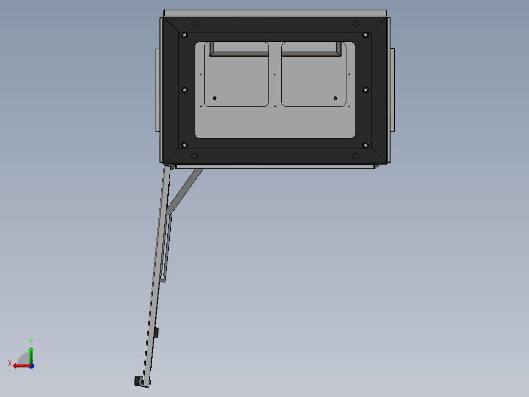 电气机柜（九折型材柜） 1149182===wb60后视图