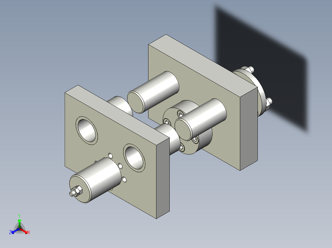 顶罩壳无凸模胀形模