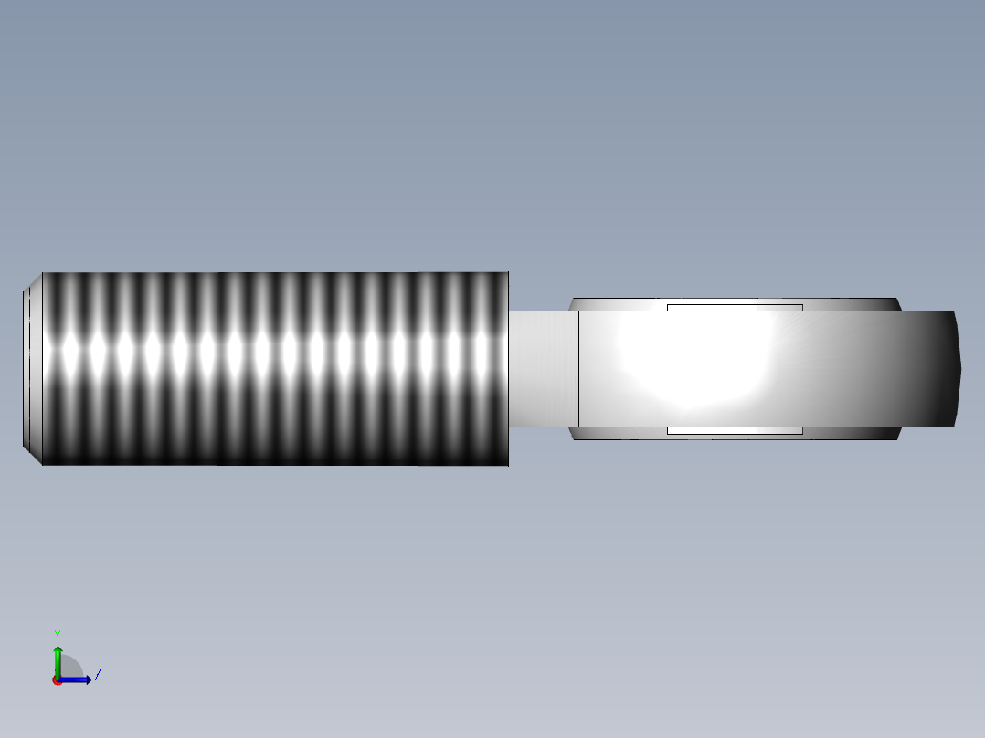 轴承SKF S120C、S125C、S117C、S130ES、SA30C、S130C左视图