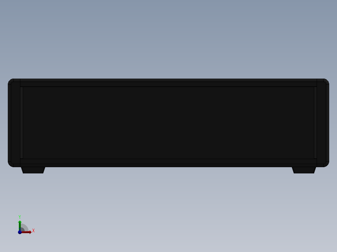 SHINWOO 桌面机箱系列 桌面机箱前视图