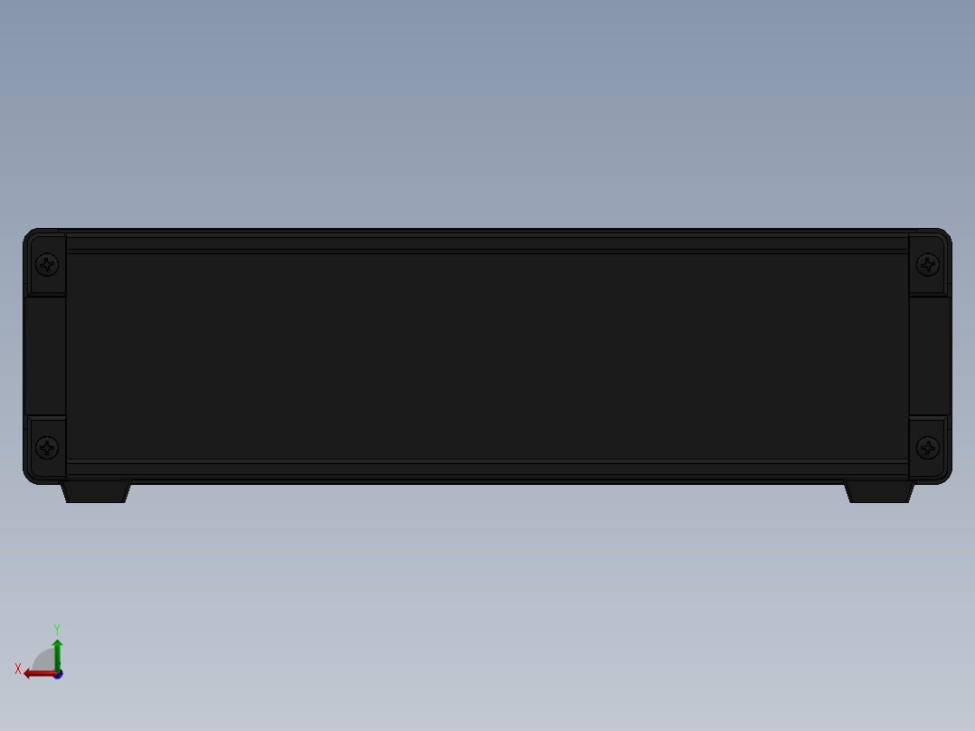 SHINWOO 桌面机箱系列 桌面机箱后视图
