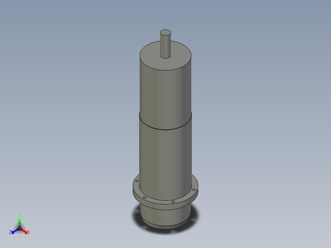 2513五轴底盘动-HDL150-40-12Z-75KW主轴-正等轴测图