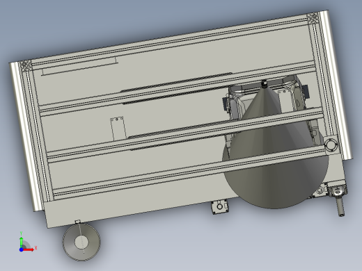 汽车座椅加热模块安装固定支架台前视缩略图