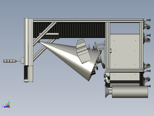 汽车座椅加热模块安装固定支架台右视缩略图