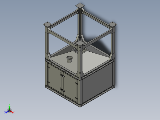 吸附塔活性炭排料装置
