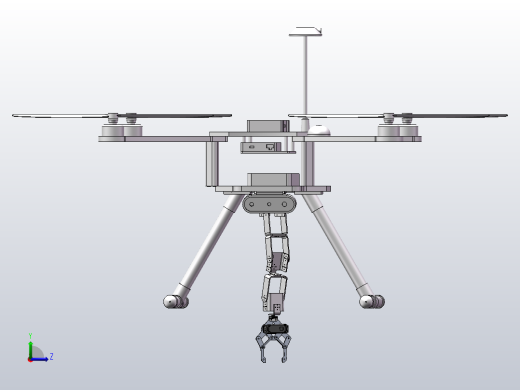 机械臂四轴无人机左视缩略图