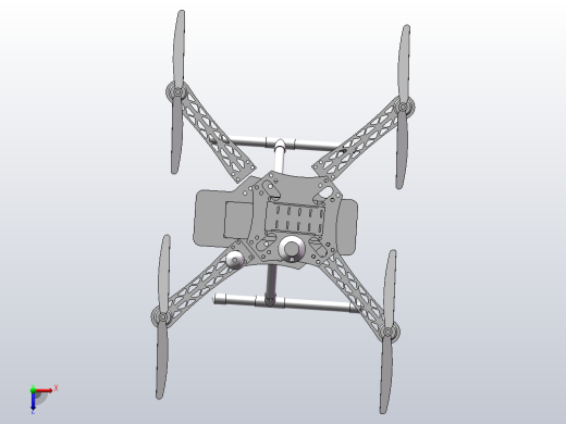 机械臂四轴无人机俯视缩略图