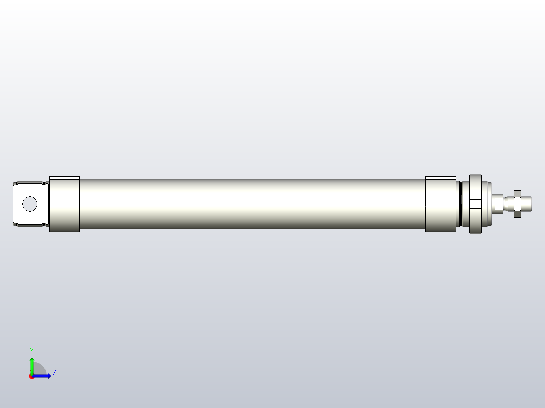 FESTO气缸DSNU-40-250-P-A---_0_左视图
