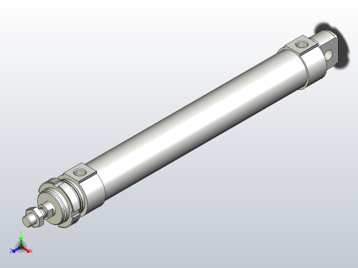 FESTO气缸DSNU-40-250-P-A---_0_正等轴测缩略图