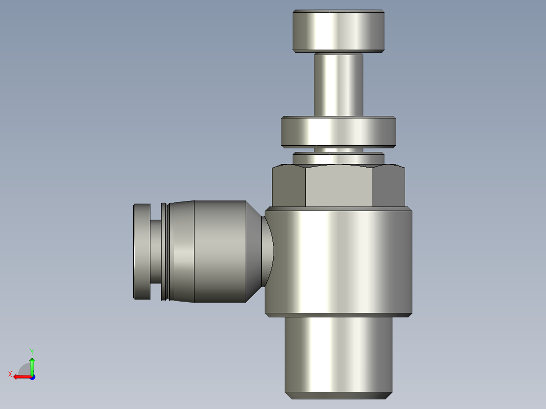 PSL602A调速阀2507825ZB后视图