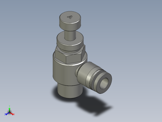 PSL602A调速阀2507825ZB正等轴测缩略图