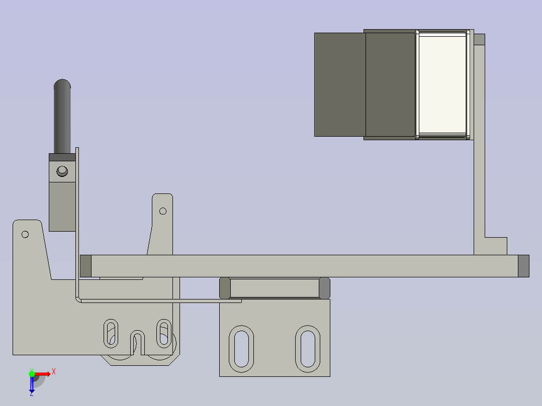 F-YBA204DH-撑开扫码机构俯视图