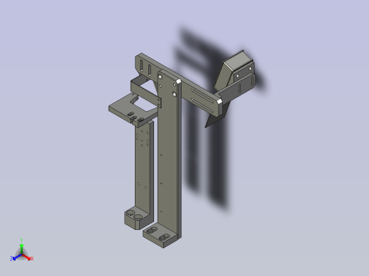 F-YBA204DH-撑开扫码机构正等轴测缩略图