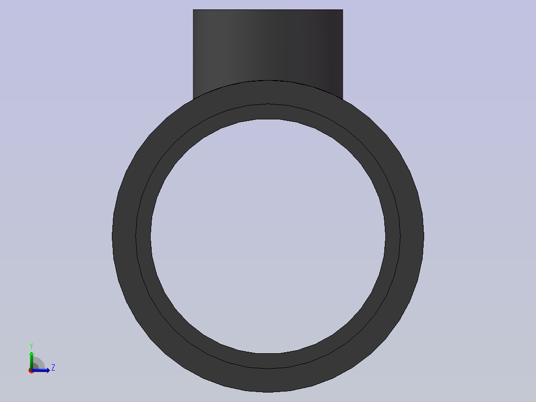 RTee_DN80_32_U-PVC左视图