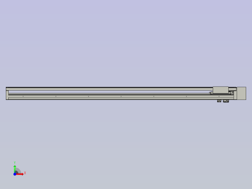 直线模组DKK-100-S1380-RM-400W德川技研-1111前视缩略图