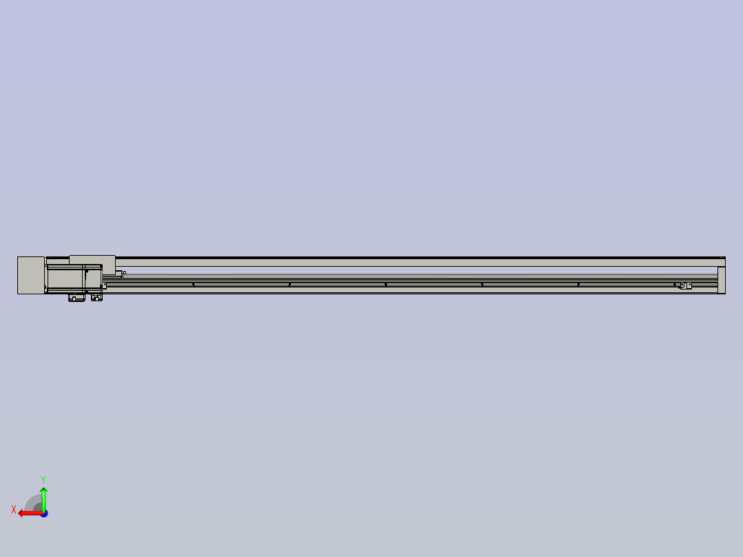 直线模组DKK-100-S1380-RM-400W德川技研-1111后视图
