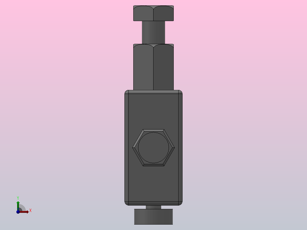 TK型可调抵抗式比例分配器[TK-4-8]前视图