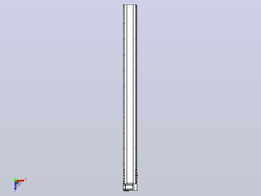 皮带直线轴半封闭可选导轨TPA-HNB-175D-140-L2000-RU-C-P75-N3俯视缩略图