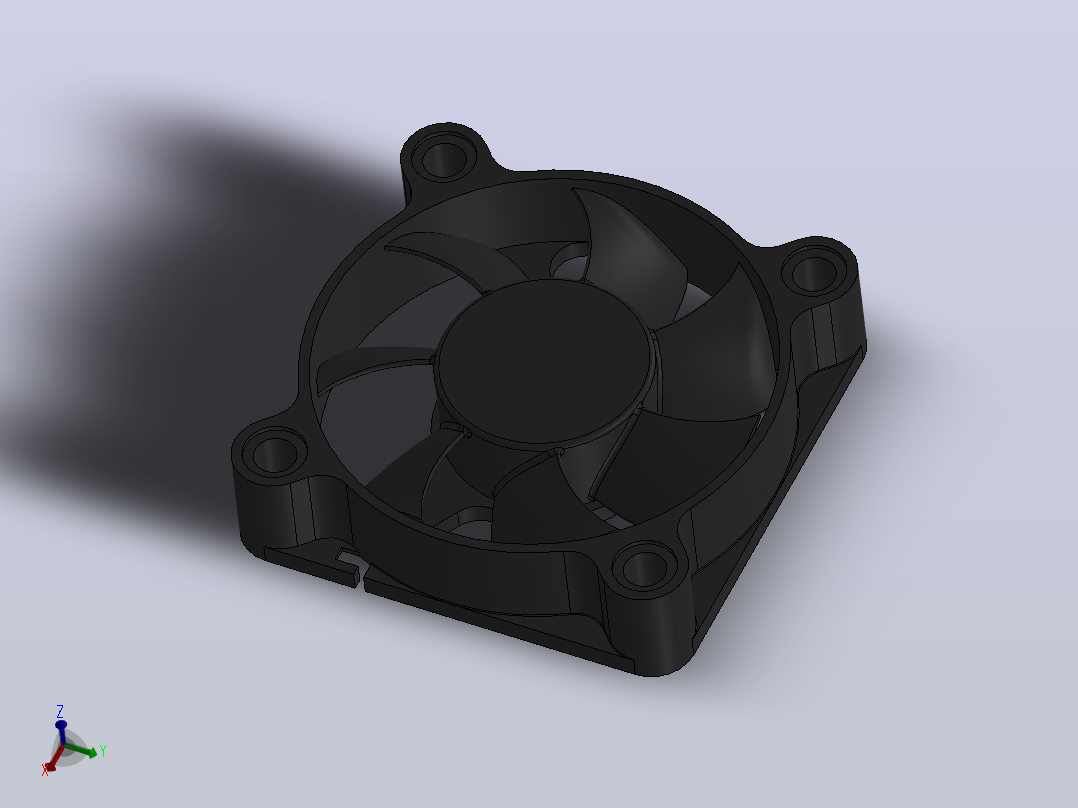 User Library-TFD-4510风扇主视图