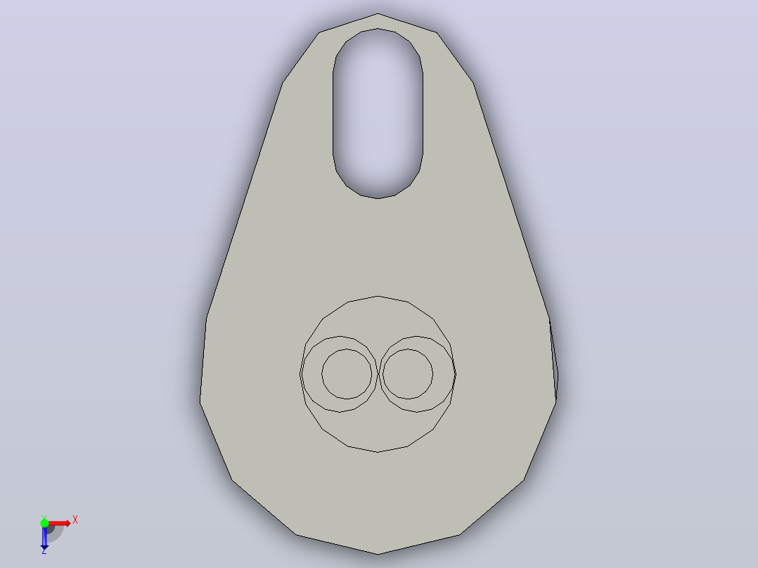 加热器ZIM93-D8-L150-W270-V220俯视图
