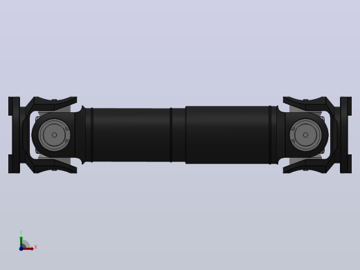 SWC型--中型十字轴式万向联轴器SWC390-E-1710前视缩略图