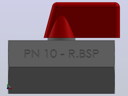 PN-10 - DN.3-8 -微型球阀小球阀前视缩略图