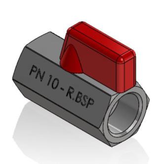 PN-10 - DN.3-8 -微型球阀小球阀缩略图