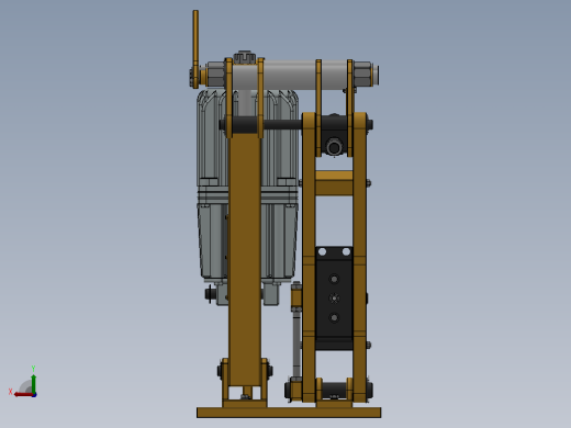 YP21系列电力液压盘式制动器YP21-500-500×30-ⅠA-CL.RL.WL.HL.H后视缩略图