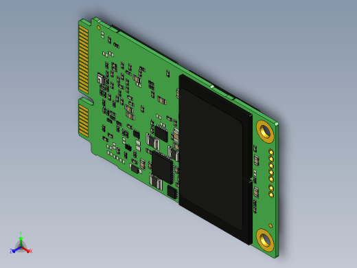 三星850 EVO 1 TB mSATA 2英寸固态硬盘(MZ-M5E1T0BW)主视缩略图