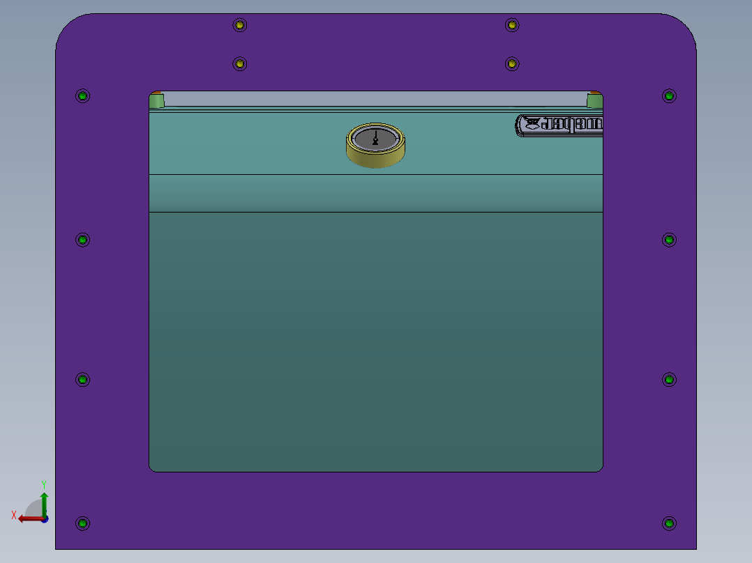 装配夹具后视图
