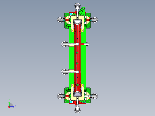 焊接工装左视缩略图