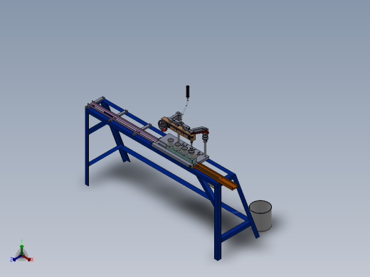 手动灌装机sw16可编辑正等轴测缩略图