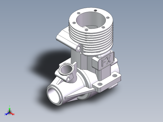 航模发动机主体