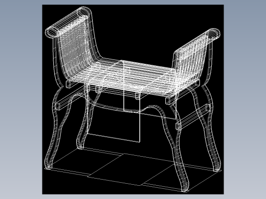 室内家具和灯具等的模型十四-K-C03