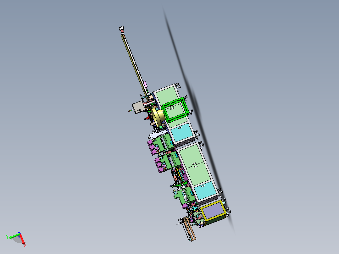 G655 自动焊接流水线带治具板