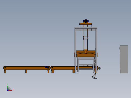 B09-托盘堆垛机流水线