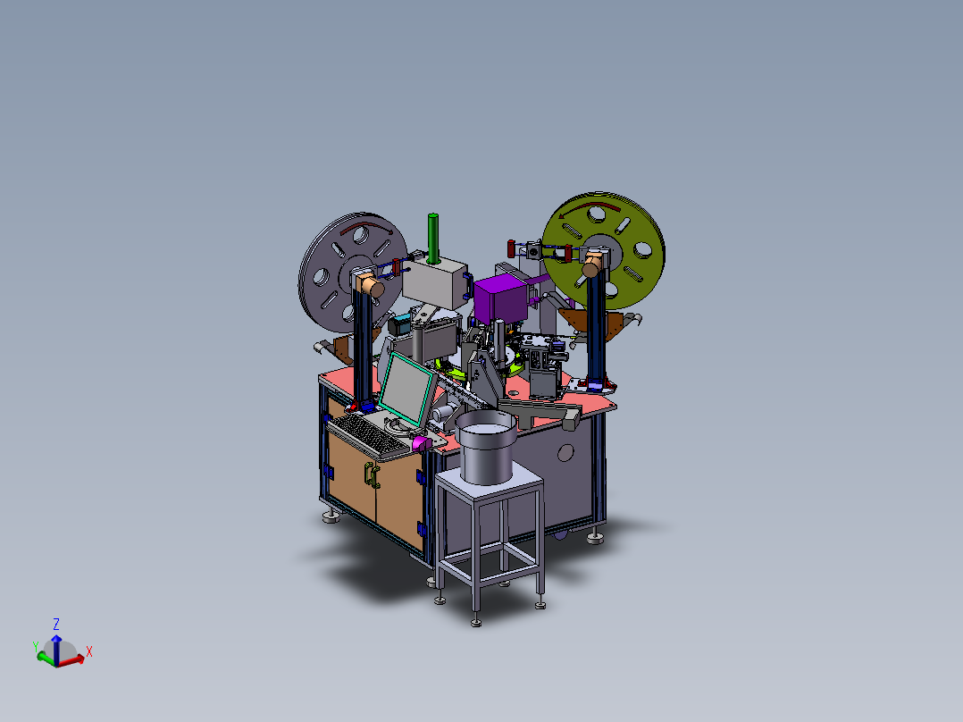B23_非标精密凸轮插针点焊检测一体机