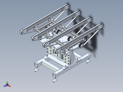 B4_小型皮带输送机移载机