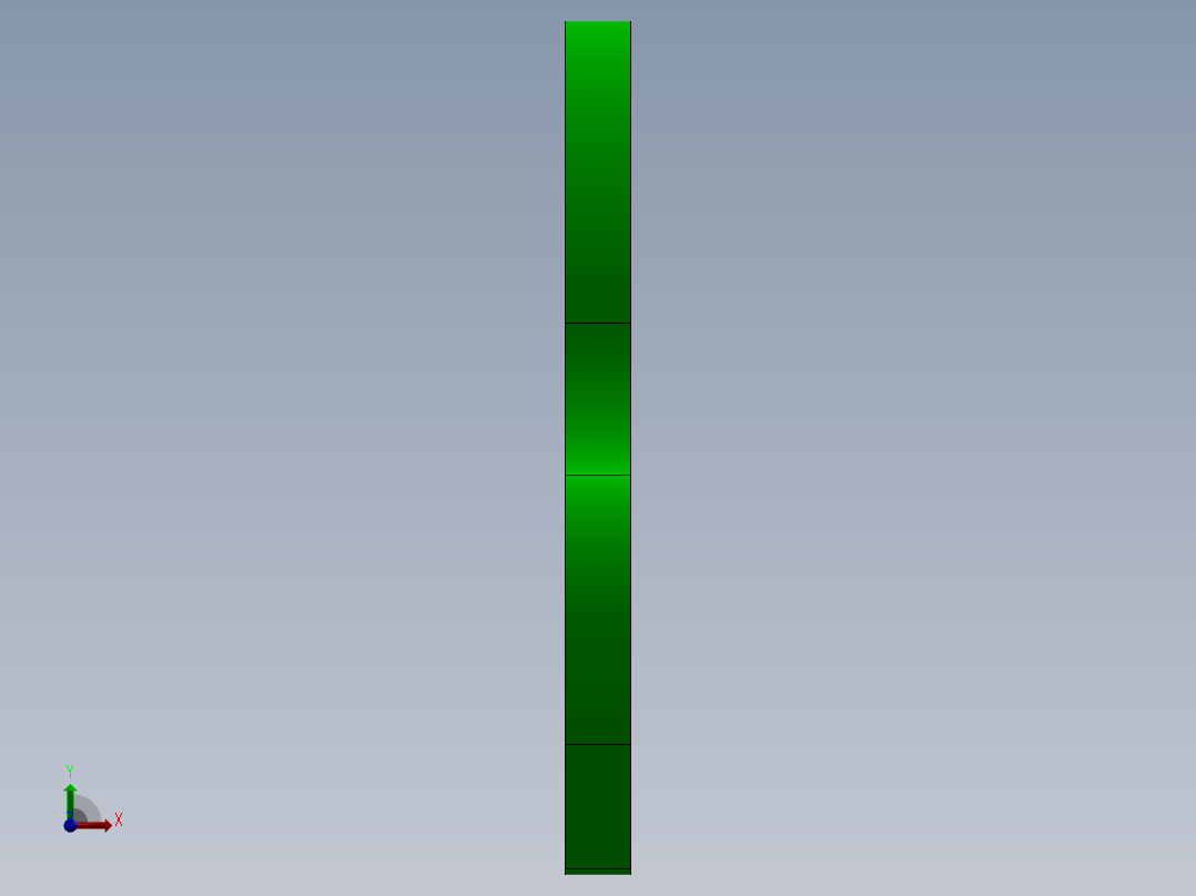 SW建模练习题-exercise 137前视图