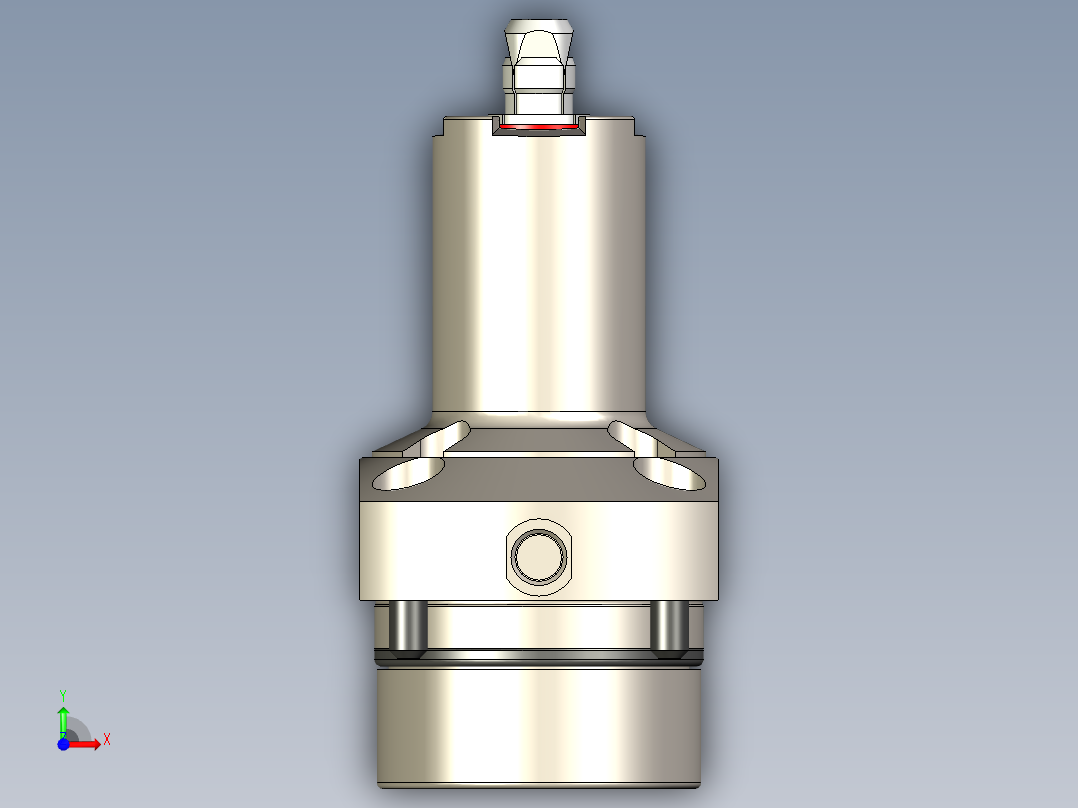 KOSMEKSFA1000-M2A-080-H50多系列多零件图纸模型多系列多零件图纸模型前视图