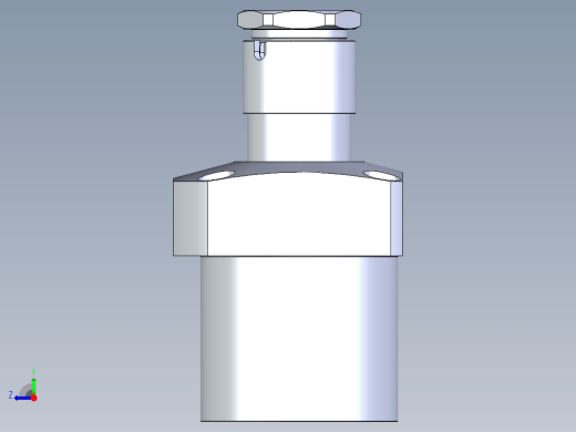 KOSMEKLG1050-SR-Y45多系列多零件图纸模型右视缩略图