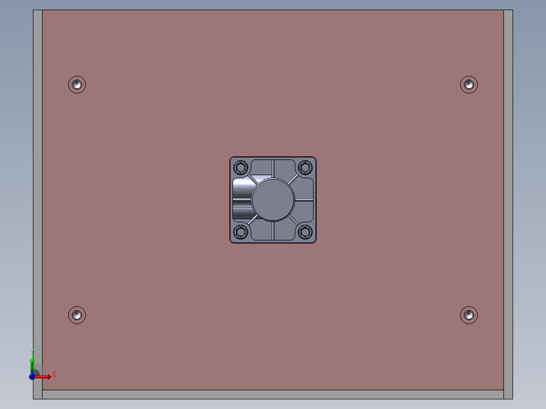 下压设备、压面罩半自动设备前视图