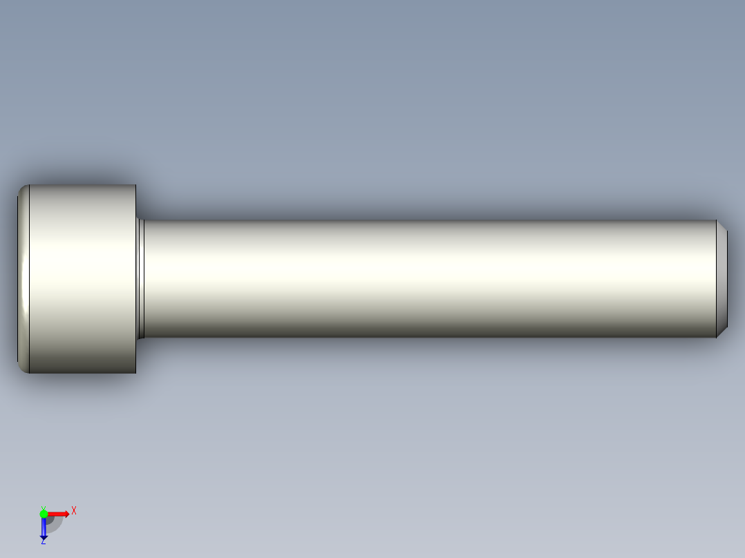 螺钉-DIN_912-M10x50.stp俯视图